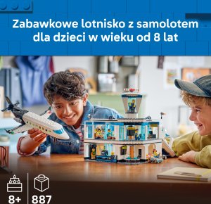 LEGO City Lotnisko z samolotem (60502) 2