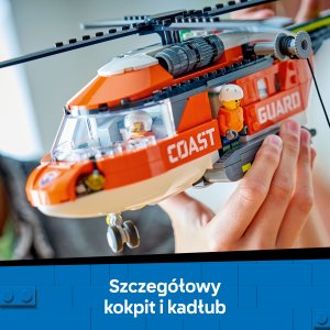 LEGO City Helikopter straży przybrzeżnej (60503) 4