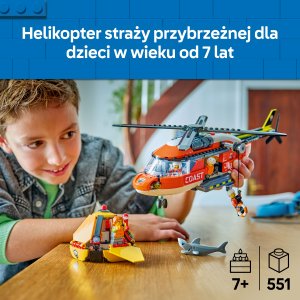 LEGO City Helikopter straży przybrzeżnej (60503) 2