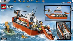 LEGO City Łódź ratunkowa i helikopter straży przybrzeżnej (60504) 8