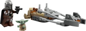 LEGO Star Wars Śmigacz Mandalorianina i Grogu (75436) 7