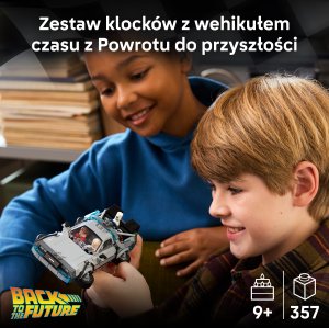 LEGO Speed Champions Wehikuł czasu Powrót do przyszłości (77256) 2