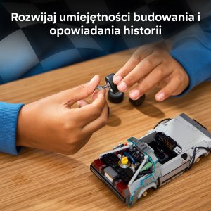 LEGO Speed Champions Wehikuł czasu Powrót do przyszłości (77256) 4