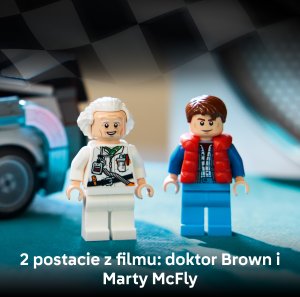 LEGO Speed Champions Wehikuł czasu Powrót do przyszłości (77256) 5