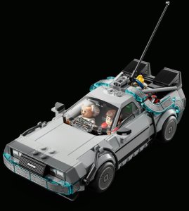 LEGO Speed champions Wehikuł czasu z Powrót (77256) 5
