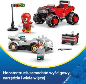 LEGO Sonic the Hedgehog Silver kontra Knuckles, zabawka (77118) 3