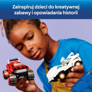 LEGO Sonic the Hedgehog Silver kontra Knuckles, zabawka (77118) 4