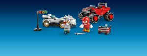 LEGO Sonic Silver w samochodzie kontra Knuckles w monster trucku (77118) 5