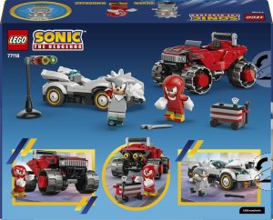 LEGO Sonic Silver w samochodzie kontra Knuckles w monster trucku (77118) 9