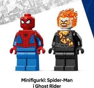 LEGO Marvel Spider-Man kontra Ghost Rider na motocyklu (76335) 5