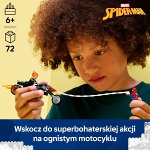LEGO Marvel Spider-Man kontra Ghost Rider na motocyklu (76335) 2