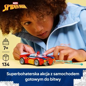 LEGO Marvel Spider-Man w samochodzie kontra zvenomowany Wolverine (76336) 2