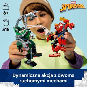 LEGO Marvel Bitwa mechów: Spider-Man kontra Doc Ock (76338) 2