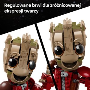 LEGO Marvel Groot w stroju Ravagera (76341) 4