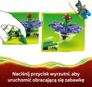 LEGO Ninjago Nya kontra zmutowany potwór na spinnerze (71849) 3