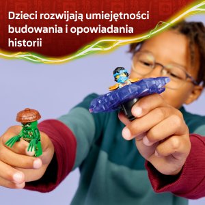 LEGO Ninjago Nya kontra zmutowany potwór na spinnerze (71849) 4