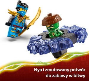 LEGO Ninjago Nya kontra zmutowany potwór na spinnerze (71849) 5