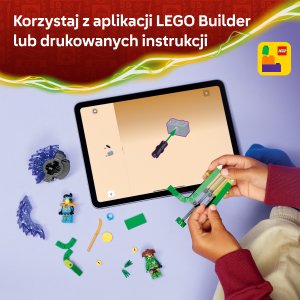 LEGO Ninjago Nya kontra zmutowany potwór na spinnerze (71849) 6