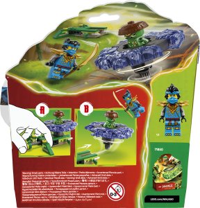 LEGO Ninjago Nya kontra zmutowany potwór na spinnerze (71849) 8