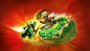 LEGO Ninjago Lloyd kontra ziemny potwór na spinnerze (71850) 7