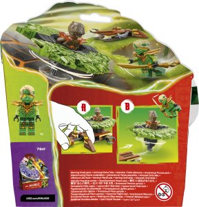 LEGO Ninjago Lloyd kontra ziemny potwór na spinnerze (71850) 9