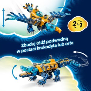 LEGO DREAMZzz Krokodylołódź podwodna (71512) 3