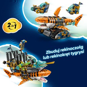 LEGO DREAMZzz Rekinoczołg tygrysi (71515) 3