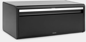 Chlebak Brabantia pudełko na chleb z przodu Matt Black 236860 2