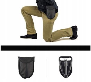 Składana Saperka Wojskowa Z Kilofem Łopatą Piłą 13