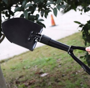 Składana Saperka Wojskowa Z Kilofem Łopatą Piłą 6