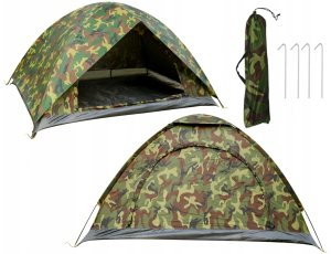 Prezent Podróżnika Namiot Moro 2Os. Hamak+ Lampa 2