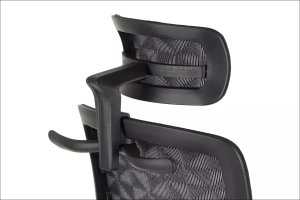 Fotel biurowy ERGONEW S1A czarny siatka STEMA 11