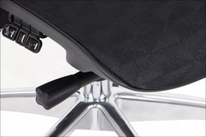 Fotel biurowy ERGONEW S1A czarny siatka STEMA 8