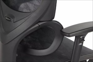 Fotel biurowy ERGONEW S1A czarny siatka STEMA 10