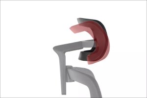 Fotel biurowy ERGONEW S1 czarny tkanina STEMA 17