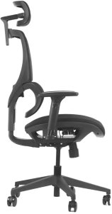 Fotel biurowy ERGONEW S1 czarny tkanina STEMA 5