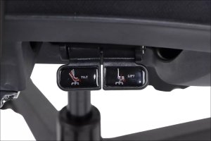 Fotel biurowy ERGONEW S1 czarny tkanina STEMA 7