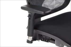 Fotel biurowy ERGONEW S1 czarny tkanina STEMA 9