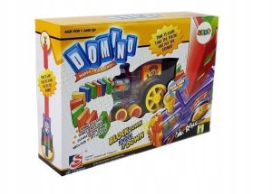 Domino- Ciuchcia dla dzieci do układania z klockami 10