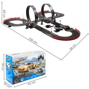 Tor Wyścigowy TOP TURBO z 2 Autami 2