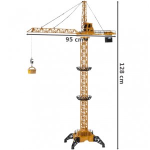 Duży Dźwig Zdalnie Sterowany RC Żuraw Budowlany Na Pilota XXL 2