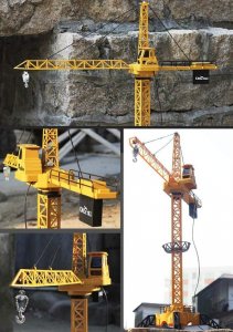 Duży Dźwig Zdalnie Sterowany RC Żuraw Budowlany Na Pilota XXL 6