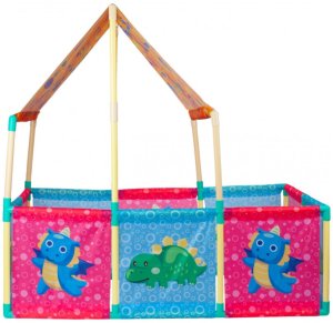 Kojec Dla Dziecka Namiot Suchy Basen na Piłki Dinozaury 2