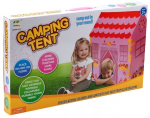 Namiot Domek Różowy Dla Dzieci Do Domu i Ogrodu 10