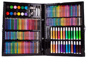 Zestaw plastyczny do malowania 168 elementów 2