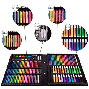 Zestaw plastyczny do malowania 168 elementów 5