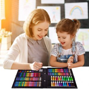 Zestaw plastyczny do malowania 168 elementów 8