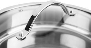 Garnek z pokrywą niski 2,7 l. 3