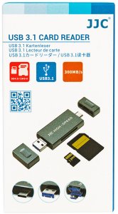 Czytnik JJC CR-UTC4AC Szary USB 3.1 4