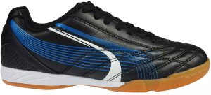 Atletico Halówki męskie czarne niebieskie obuwie halowe M7336-2412BLBU 45 2